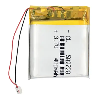 Li-Pol baterie 400mAh, 3.7V, 582728