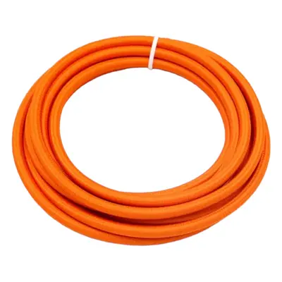 Retro kabel kulatý, vodič s textilním obalem 2x0.75mm, oranžový