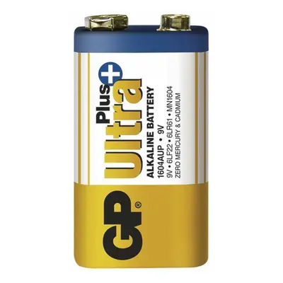 Alkalická baterie GP Ultra Plus 9V