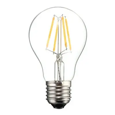 LED žárovka AMPF04 Filament, E27 4W stmívatelná, bílá