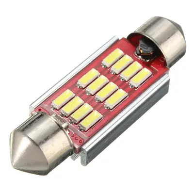 LED 12x 4014 SMD SUFIT Hliníkové chlazení, CANBUS - 39mm, Bílá