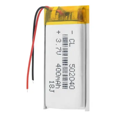 Li-Pol baterie 400mAh, 3.7V, 502040