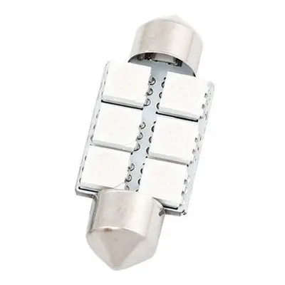 LED 6x 5050 SMD SUFIT - 36mm, Modrá