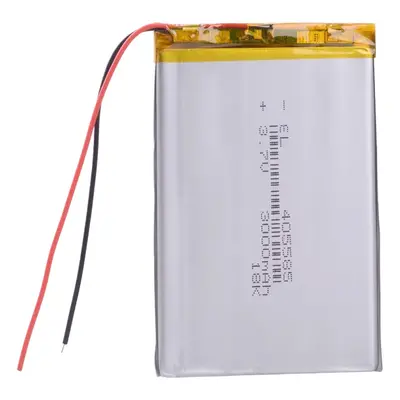 Li-Pol baterie 3000mAh, 3.7V, 405585