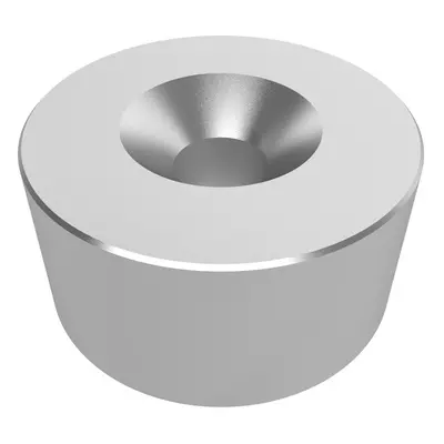 Neodymový magnet s 10mm otvorem, ⌀40x20mm, N35