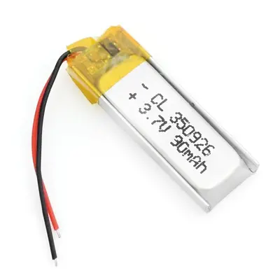 Li-Pol baterie 90mAh, 3.7V, 350926