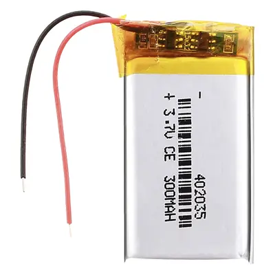 Li-Pol baterie 300mAh, 3.7V, 402035