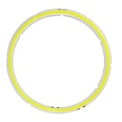 COB LED Dioda ⌀120mm, 12W Bílá