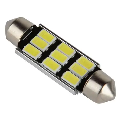 LED 9x 5730 SMD SUFIT Hliníkové chlazení, CANBUS - 41mm, Bílá