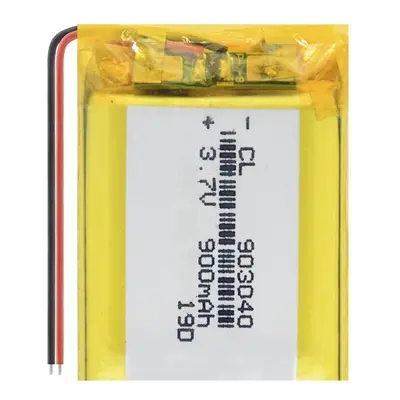 Li-Pol baterie 900mAh, 3.7V, 903040