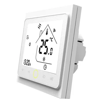 Nástěnný digitální termostat BHT-002-GBW, ovládání přes Wi-Fi