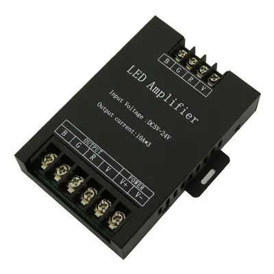 Zesilovač pro RGB pásky, 3x10A, 12V-24V