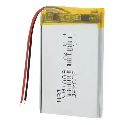 Li-Pol baterie 600mAh, 3.7V, 303450