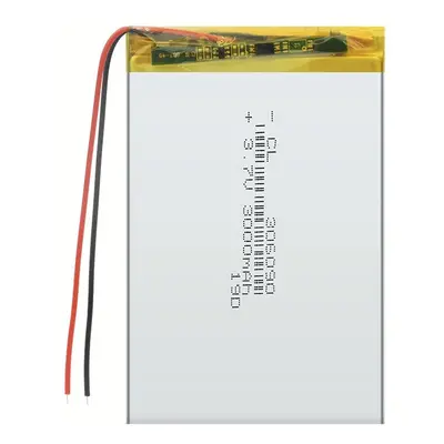 Li-Pol baterie 3000mAh, 3.7V, 306090