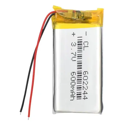 Li-Pol baterie 600mAh, 3.7V, 602244