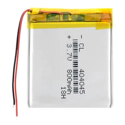 Li-Pol baterie 800mAh, 3.7V, 404045