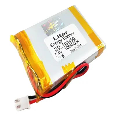 Li-Pol baterie 1000mAh, 7.4V, 103450, XH2.54 - 2pin