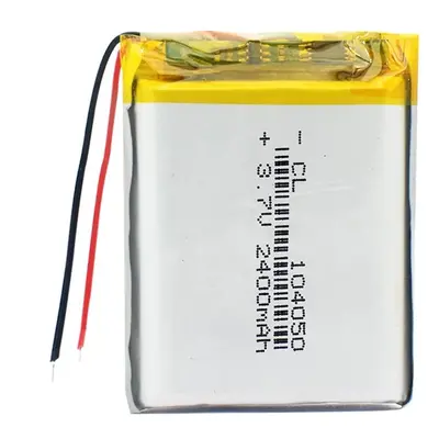 Li-Pol baterie 2400mAh, 3.7V, 104050