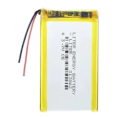 Li-Pol baterie 920mAh, 3.7V, 313862