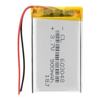 Li-Pol baterie 900mAh, 3.7V, 603048