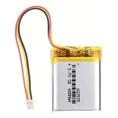 Li-Pol baterie 600mAh, 3.7V, 602535, 3pin