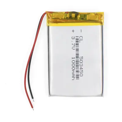 Li-Pol baterie 1000mAh, 3.7V, 503450