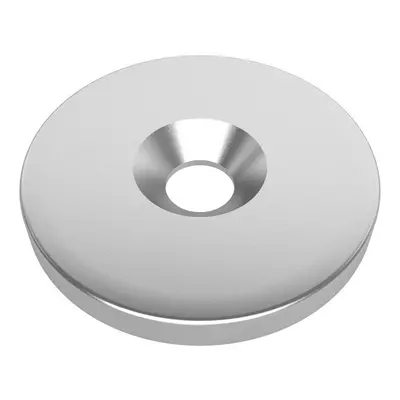 Neodymový magnet s 5mm otvorem, ⌀25x3mm, N35