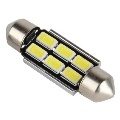 LED 6x 5630 SMD SUFIT Hliníkové chlazení, CANBUS - 39mm, Bílá