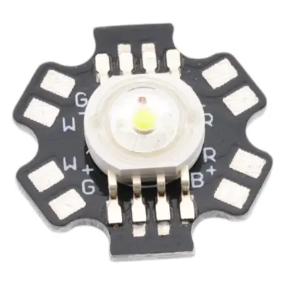 SMD 0.5W RGBW LED dioda na 20mm PCB desce