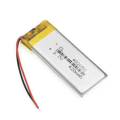 Li-Pol baterie 420mAh, 3.7V, 402050