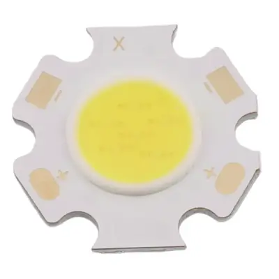 COB LED Dioda 3W, průměr 20mm, Bridgelux Bílá (6000K)