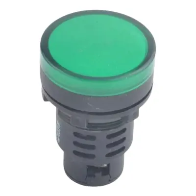 LED kontrolka AD16-30D/S, pro průměr otvoru 30mm Zelená 24V AC/DC