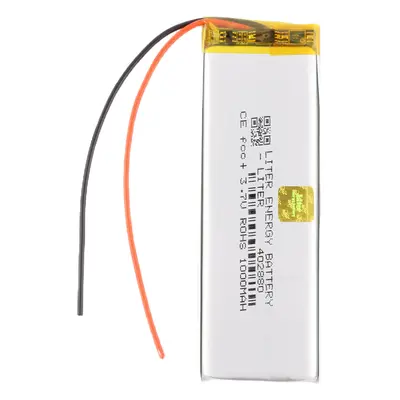 Li-Pol baterie 1000mAh, 3.7V, 402880