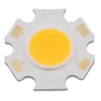 COB LED Dioda 5W, průměr 20mm, Bridgelux Teplá bílá (3000K)