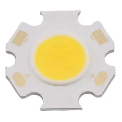 COB LED Dioda 3W, průměr 20mm, Bridgelux Přírodní bílá (4000K)