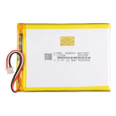 Li-Pol baterie 5000mAh, 3.7V, 357095, 5pin