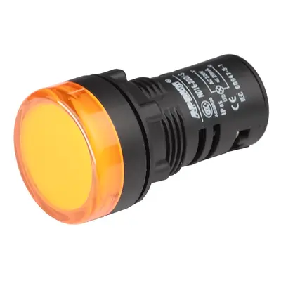 LED kontrolka AD16-22D/S, pro průměr otvoru 22mm Žlutá 48V AC/DC