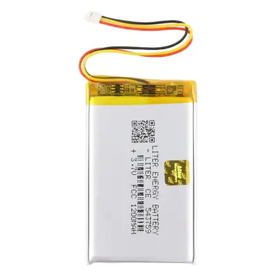 Li-Pol baterie 1200mAh, 3.7V, 543759, SH2 - 3pin