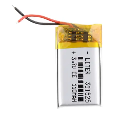 Li-Pol baterie 110mAh, 3.7V, 301525