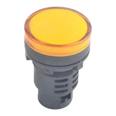 LED kontrolka AD16-30D/S, pro průměr otvoru 30mm Žlutá 220-250V AC