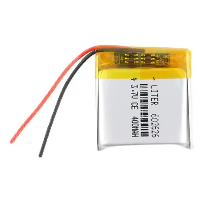 Li-Pol baterie 400mAh, 3.7V, 602626