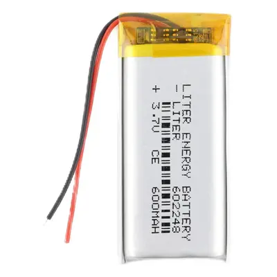 Li-Pol baterie 600mAh, 3.7V, 602248