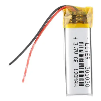 Li-Pol baterie 120mAh, 3.7V, 301030