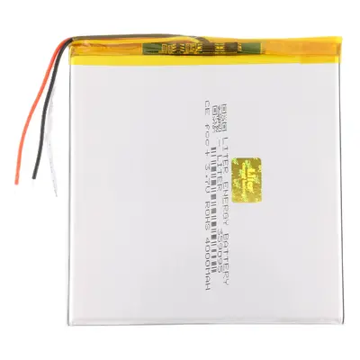 Li-Pol baterie 4000mAh, 3.7V, 359095, 3 vodiče