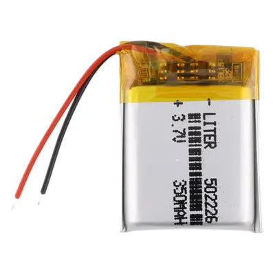 Li-Pol baterie 350mAh, 3.7V, 502226