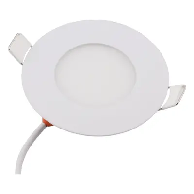 LED podhledové svítidlo do sádrokartonu kruhové 3W, 120° Teplá bílá (3000-3500K)