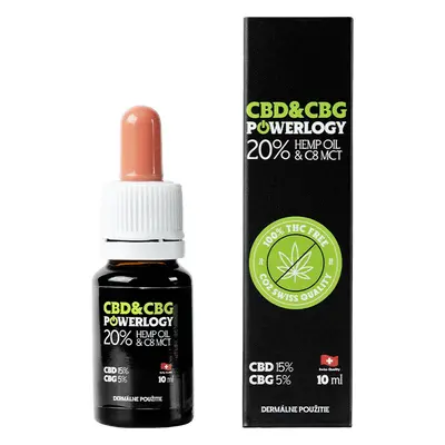 Powerlogy CBD + CBG 10 ml