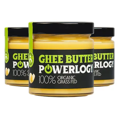 Powerlogy BIO Ghee Butter 3 x 320 g Triple Pack