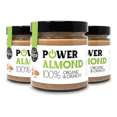 Powerlogy BIO Almond Butter 330 g Triple Pack