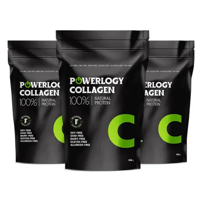 Powerlogy Collagen 350 g Triple Pack